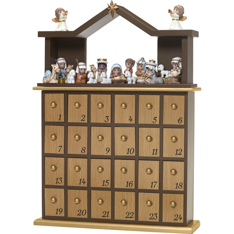 Precious Moments 26 Piece Nativity Advent Calendar Set Reviews 